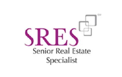 Logo for Senior Real Estate Specialist (SRES) certification.